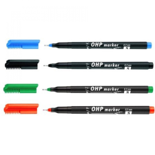 ICO Permanent marker OHP S ICO 4 klf.szín 10db/dob filctoll, marker