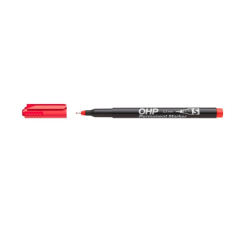 ICO Permanent marker OHP S ICO piros filctoll, marker