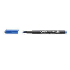 ICO Permanent marker S, OHP Ico kék filctoll, marker