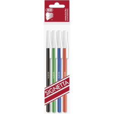 ICO Signetta 0,7mm 4db színes golyósirón filctoll, marker