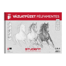 ICO Student B4 félfamentes vázlatfüzet füzet