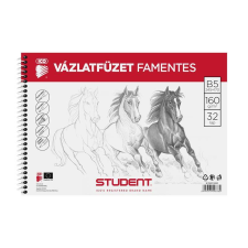 ICO Student B5 famentes vázlatfüzet (7500118002) füzet