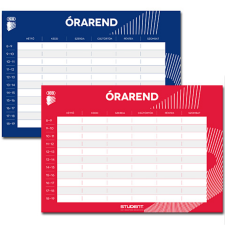 ICO Student órarend A/5 - piros órarend