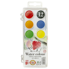 ICO süni vízfesték 12-es 171551 kréta, festék és papír