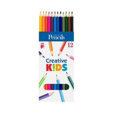 ICO Színes ceruza ico creative kids hatszöglet&#369; 12 db/készlet 7140144002 színes ceruza