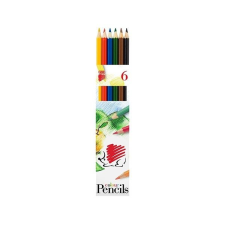ICO Színes ceruza ICO Süni hatszögletû 6 db/készlet színes ceruza