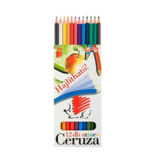 ICO Színes ceruza készlet, hatszögletű, hajlékony,  "Süni", 12 különböző szín színes ceruza