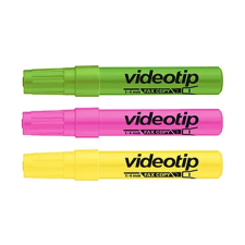 ICO Szövegkiemelő ICO Videotip 1-4mm 3db-os készlet filctoll, marker