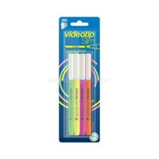 ICO Videotip Slim 4db-os vegyes színű szövegkiemelő (ICO_9580120004) filctoll, marker