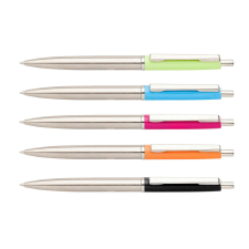 ICO X-Pen golyóstoll vegyes színekben, fém, nyomógombos toll