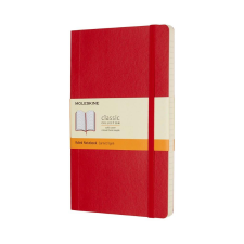 Ico Zrt MOLESKINE NOTESZ QP616F2 PUHA SKARLÁT PIROS (L) VONALAS jegyzettömb