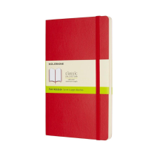 Ico Zrt MOLESKINE NOTESZ QP618F2 PUHA SKARLÁT PIROS (L) SIMA jegyzettömb