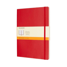 Ico Zrt MOLESKINE NOTESZ QP621F2 PUHA SKARLÁT PIROS (XL) VONALAS jegyzettömb