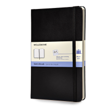 Ico Zrt Moleskine SKICCFÜZET SKETCH QP063 Fekete (L) Sima füzet