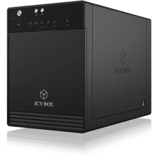 ICY BOX IB-3740-C31 fekete nas meghajtó