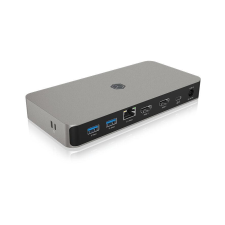 ICY BOX IB-DK2880-C41 Vezetékes USB4 Antracit, Fekete (IB-DK2880-C41) laptop kellék