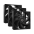 ID Cooling ID-Cooling AF-125-K TRIO 120mm PWM Rendszerhűtő - Fekete (3db/csomag) (AF-125-K TRIO)