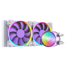ID Cooling ID-Cooling PINKFLOW 240 Diamond Purple CPU Vízhűtés (PINKFLOW 240 DIAMOND PURPLE) hűtés