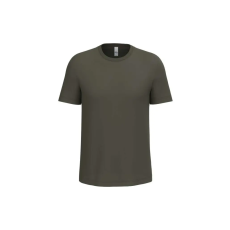 iDeal Basic IB310 Ideal 150 körkötött férfi pamut póló, Ideal Urban Khaki-M