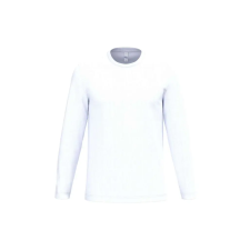 iDeal Basic IB313 Unisex Ideal 150 hosszú ujjú pamut póló, Ideal White-L munkaruha