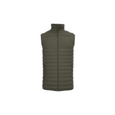 iDeal Basic IB6172 bélelt, steppelt férfi mellény, Ideal Urban Khaki-L munkaruha