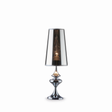 IDEAL LUX ALFIERE TL1 SMALL CROMO króm asztali lámpa (IDE-032467) E27  1 izzós IP20 világítás