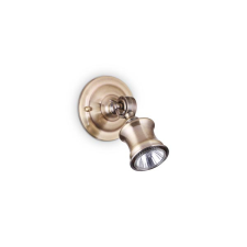 IDEAL LUX Barber antik sárgaréz falikar (IDE-159997) GU10 1 izzós IP20 világítás