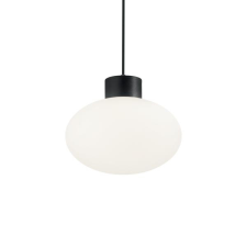 IDEAL LUX Clio fekete-fehér kültéri függesztett lámpa (IDE-144245) E27 1 izzós IP44 kültéri világítás