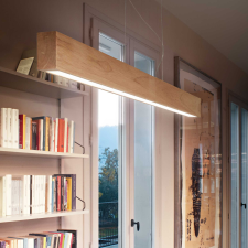IDEAL LUX Craft fa LED függesztett lámpa (IDE-284460) LED 1 izzós IP20 világítás