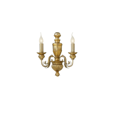IDEAL LUX DORA AP2 arany falikar (IDE-020846) E14 2 izzós IP20 világítás