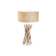 IDEAL LUX DRIFTWOOD TL1 barna asztali lámpa (IDE-129570) E27 1 izzós IP20 világítás