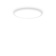 IDEAL LUX Fly Slim fehér LED mennyezeti lámpa (IDE-292236) LED 1 égős IP40 világítás