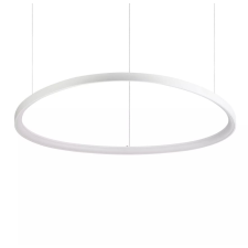 IDEAL LUX Gemini fehér LED függesztett lámpa (IDE-303895) LED 1 izzós IP20 világítás