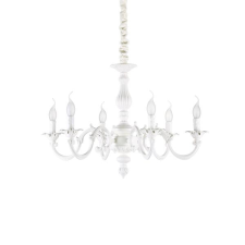 IDEAL LUX Justine fehér csillár (IDE-197500) E14 6 égős IP20 világítás