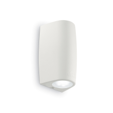 IDEAL LUX KEOPE AP1 SMALL BIANCO fehér kültéri fali lámpa (IDE-147765) GU10 1 izzós IP55 kültéri világítás