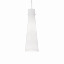 IDEAL LUX KUKY SP1 Clear króm függesztett lámpa (IDE-023021) E27  1 izzós IP20 világítás