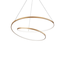 IDEAL LUX Oz sárgaréz LED függesztett lámpa (IDE-342450) LED 1 izzós IP20 világítás
