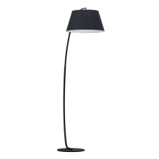 IDEAL LUX PAGODA PT1 NERO fekete állólámpa (IDE-051765) E27 1 izzós IP20 világítás