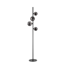 IDEAL LUX Perlage fekete állólámpa (IDE-306988) G9 4 izzós IP20 világítás