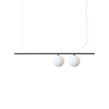 IDEAL LUX Perline fekete-fehér függesztett lámpa (IDE-306995) G9 2 izzós IP20 világítás