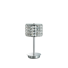 IDEAL LUX ROMA TL1 króm asztali lámpa (IDE-114620) G9 1 izzós IP20 világítás