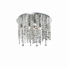 IDEAL LUX ROYAL PL8 króm mennyezeti lámpa (IDE-052991) G9 8 izzós IP20 világítás