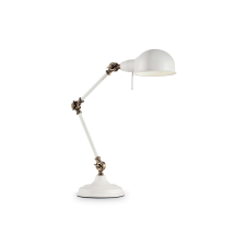 IDEAL LUX TRUMAN TL1 BIANCO fehér asztali lámpa (IDE-145198) E27 1 izzós IP20 világítás