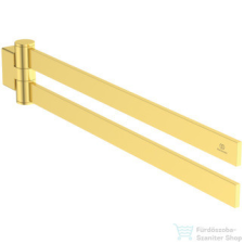 Ideal Standard CONCA 45 cm-es dupla törölközőtartó,Brushed gold T5395A2 fürdőszoba kiegészítő