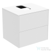 Ideal Standard CONCA 60,2x50,5 cm-es 2 fiókos szekrény kivágott lappal,mosdó nélkül,matt fehér T3940Y1