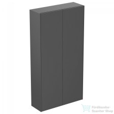 Ideal Standard CONCA 72x25x140 cm-es 2 ajtós szekrény,matt antracit T4107Y2 fürdőszoba bútor