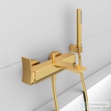 Ideal Standard CONCA kádtöltő csaptelep zuhanyszettel,Brushed gold BC763A2 csaptelep