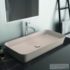 Ideal Standard IPALYSS 80x40 cm-es pultra ültethető mosdó nem zárható leeresztővel,Mink E1391V8