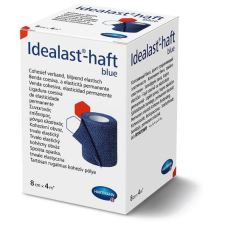  Idealast®-haft öntapadó kompressziós pólya kék (10cmx4m; 1 db) gyógyászati segédeszköz