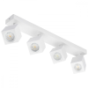 Idealed Mennyezeti lámpa Reflektor 4xGU10 Strip Bar QUANTUS Fehér